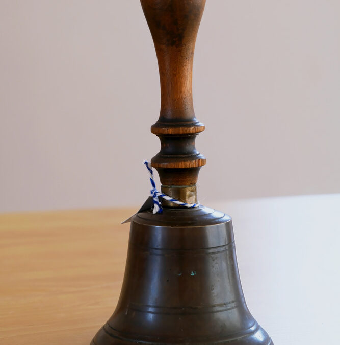 Mit der Gemeindeglocke wurden öffentliche Bekanntmachungen ausgerufen