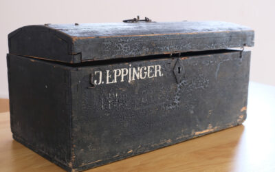 Heimatvertriebene durften bei der Vertreibung nur mit einer Kiste mit persönlichen Habseligkeiten mitnehmen